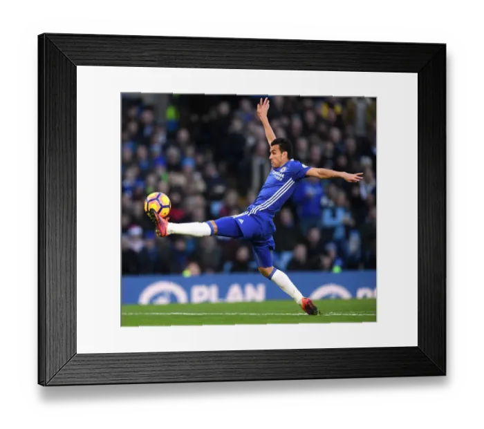 Framed Print : Pedro in Action: Chelsea vs. AFC Bournemouth, Premier League, Stamford Bridge Framed Print : Pedro in Action: Chelsea vs. AFC Bournemouth, Premier League, Stamford Bridge