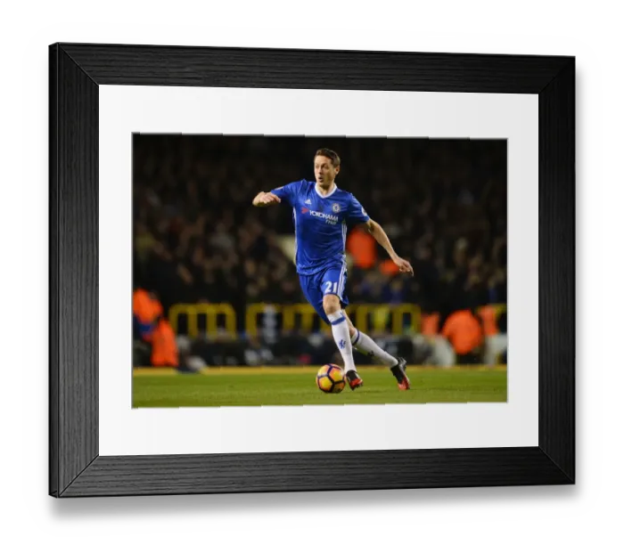 Framed Print : Nemanja Matic in Action: Chelsea vs. Tottenham, Premier League 2017, London Framed Print : Nemanja Matic in Action: Chelsea vs. Tottenham, Premier League 2017, London
