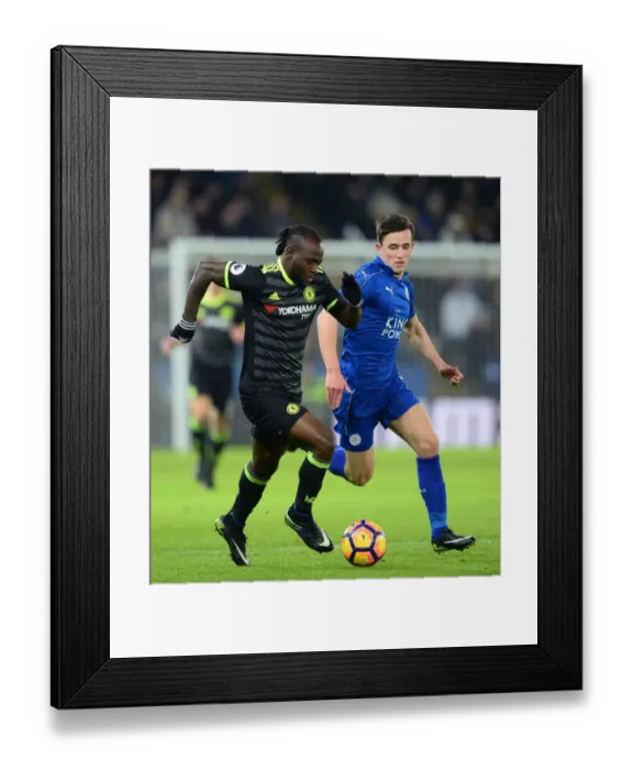 Framed Print : Clash at The King Power: Victor Moses vs. Ben Chilwell - A Battle Between Chelsea's Victor Moses and Leicester's Ben Chilwell Framed Print : Clash at The King Power: Victor Moses vs. Ben Chilwell - A Battle Between Chelsea's Victor Moses and Leicester's Ben Chilwell