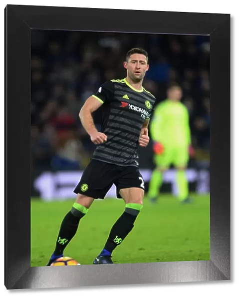 Gary Cahill in Action: Premier League 2017 - Chelsea vs Leicester City (Away)