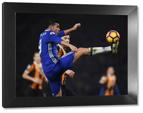 Diego Costa vs. Harry Maguire: Intense Face-Off in Chelsea's Battle Against Hull City