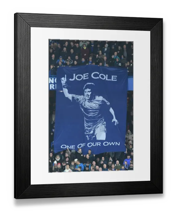 Framed Print : Joe Cole Tribute: Chelsea Honors Their Legend Against Hull City