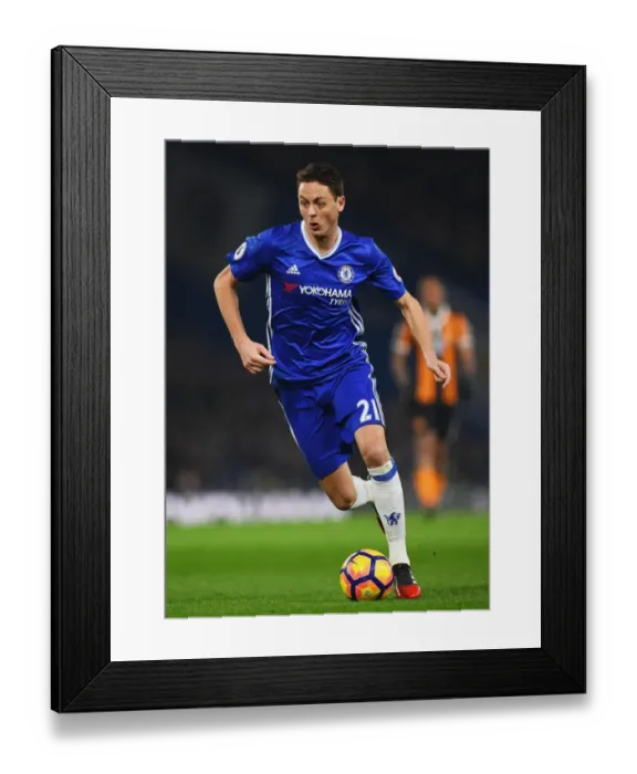 Framed Print : Nemanja Matic: In Action at Chelsea's Stamford Bridge vs. Hull City, Premier League Framed Print : Nemanja Matic: In Action at Chelsea's Stamford Bridge vs. Hull City, Premier League