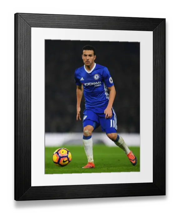 Framed Print : Pedro in Action: Chelsea vs. Hull City, Premier League, Stamford Bridge Framed Print : Pedro in Action: Chelsea vs. Hull City, Premier League, Stamford Bridge