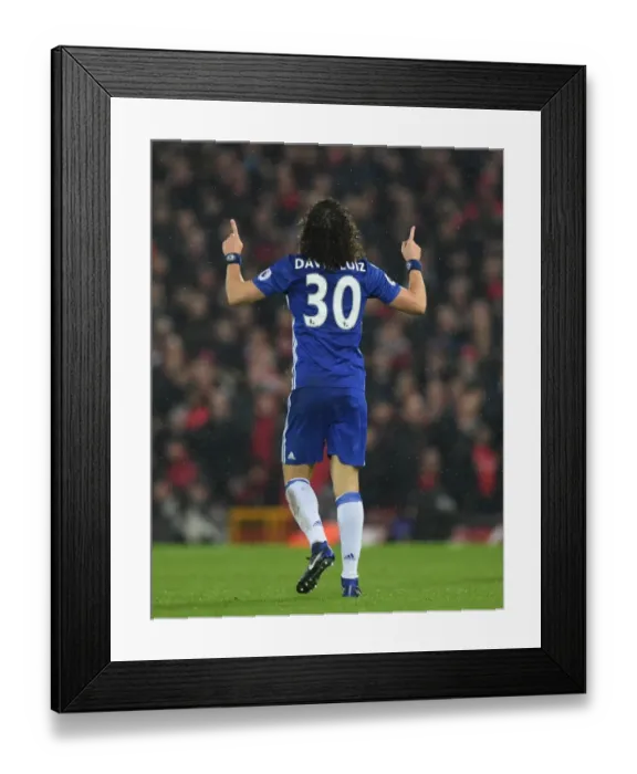 Framed Print : David Luiz Scores the Opener: Chelsea Triumphs Over Liverpool in the Premier League (January 2017) Framed Print : David Luiz Scores the Opener: Chelsea Triumphs Over Liverpool in the Premier League (January 2017)
