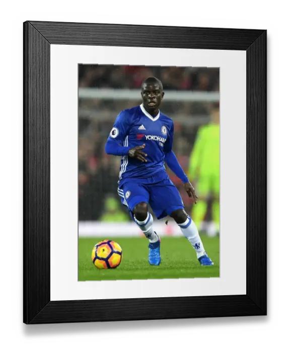 Framed Print : N'Golo Kante in Action: Chelsea vs. Liverpool, Premier League (Away), Anfield, January 2017 Framed Print : N'Golo Kante in Action: Chelsea vs. Liverpool, Premier League (Away), Anfield, January 2017