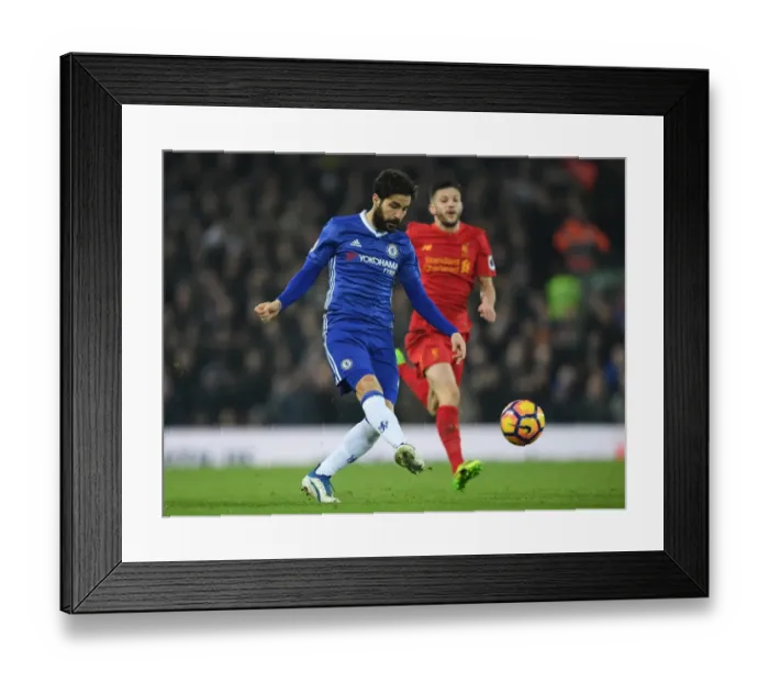 Framed Print : LIVERPOOL, ENGLAND - JANUARY 31: Cesc Fabregas of Chelsea in action during the Premier League match between Liverpool Framed Print : LIVERPOOL, ENGLAND - JANUARY 31: Cesc Fabregas of Chelsea in action during the Premier League match between Liverpool