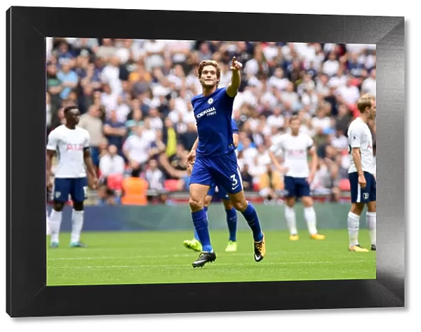 Marcos Alonso Scores First Goal: Chelsea's Victory Against Tottenham Hotspur in Premier League Clash