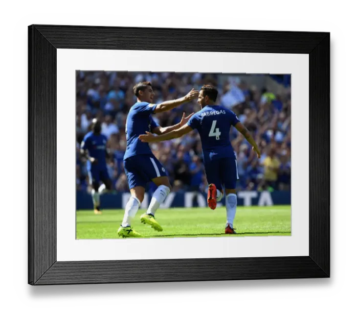 Framed Print : Chelsea v Everton - Premier League