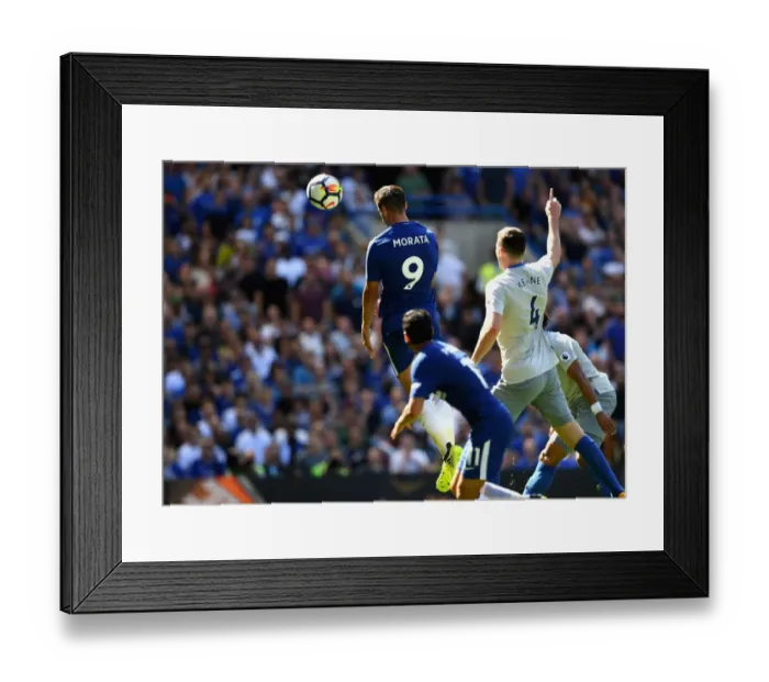 Framed Print : Morata Scores Chelsea's Second: Premier League - Chelsea vs. Everton, Stamford Bridge Framed Print : Morata Scores Chelsea's Second: Premier League - Chelsea vs. Everton, Stamford Bridge