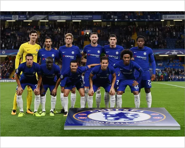 Chelsea FC vs Qarabag FK: Pre-Match Line-Up - UEFA Champions League, Stamford Bridge