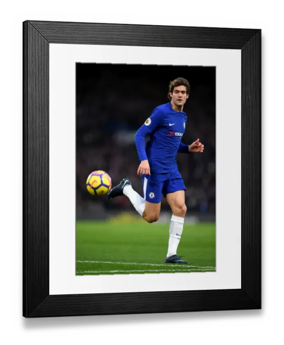 Framed Print : Marcos Alonso Charges Forward: Chelsea's Powerful Advance vs Southampton, Premier League Framed Print : Marcos Alonso Charges Forward: Chelsea's Powerful Advance vs Southampton, Premier League
