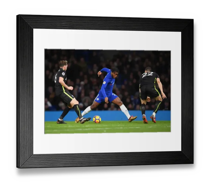 Framed Print : Clash of the Titans: Batshuayi vs Stephens & Duffy at Stamford Bridge Framed Print : Clash of the Titans: Batshuayi vs Stephens & Duffy at Stamford Bridge