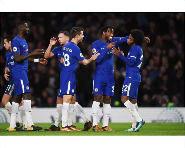Willian's Penalty Seals Four-Goal Blitz for Chelsea vs. Stoke City (Premier League)