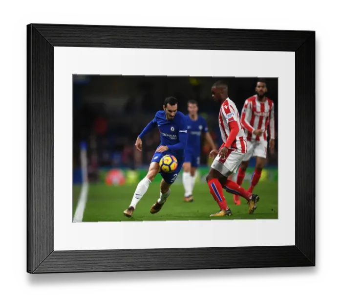 Framed Print : Clash at Stamford Bridge: Premier League Battle - Chelsea vs. Stoke City Framed Print : Clash at Stamford Bridge: Premier League Battle - Chelsea vs. Stoke City