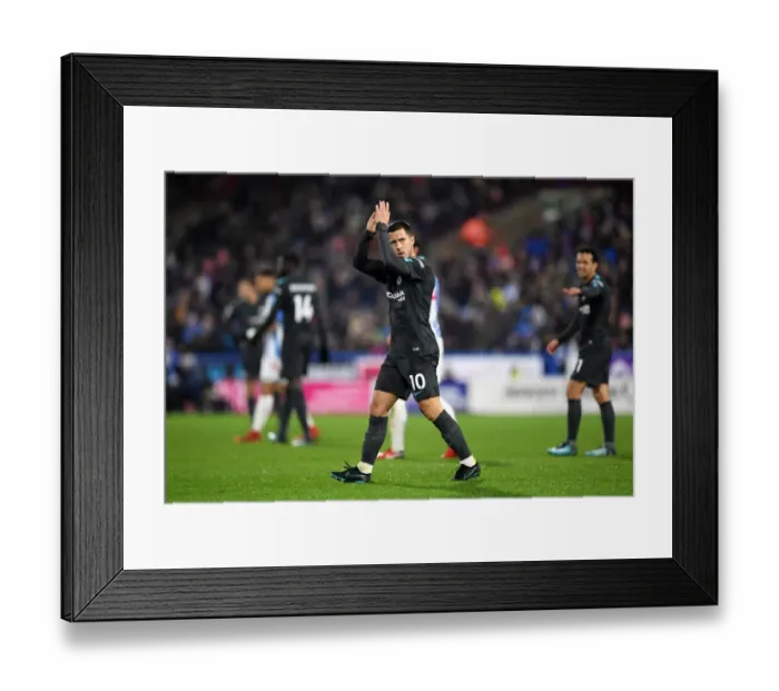 Framed Print : Eden Hazard Bids Farewell: Huddersfield Town vs. Chelsea, Premier League