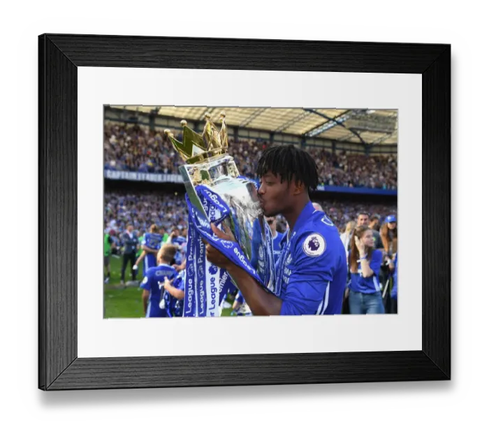 Framed Print : Michy Batshuayi's Goal Secures 2016-17 Premier League Title for Chelsea