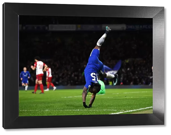 Victor Moses Scores Chelsea's Second Goal Against West Bromwich Albion in Premier League 2018