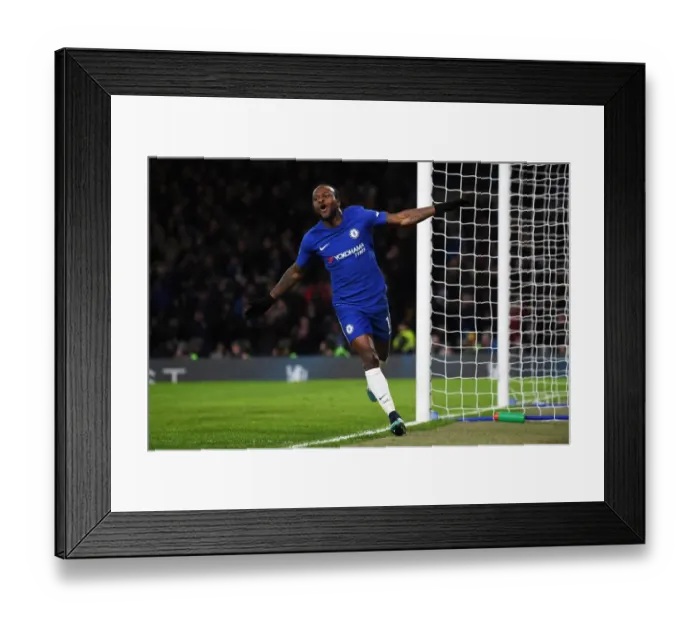 Framed Print : Victor Moses Scores Chelsea's Second Goal in Premier League Clash Against West Bromwich Albion Framed Print : Victor Moses Scores Chelsea's Second Goal in Premier League Clash Against West Bromwich Albion
