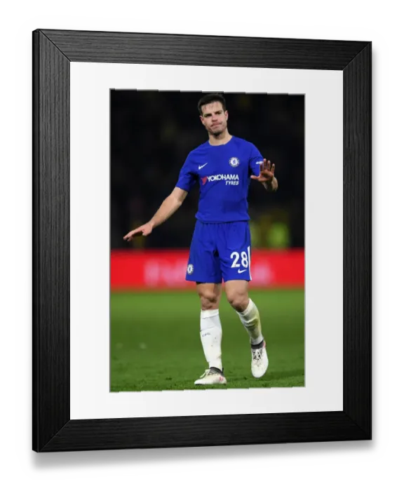 Framed Print : Cesar Azpilicueta Reacts: Watford vs Chelsea, Premier League 2018 Framed Print : Cesar Azpilicueta Reacts: Watford vs Chelsea, Premier League 2018