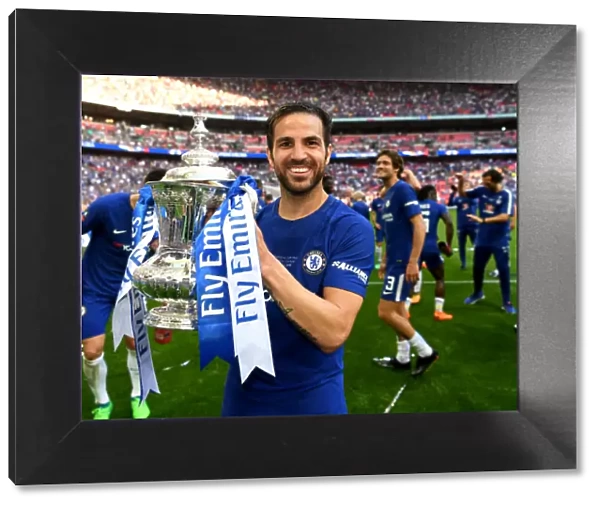 Cesc Fabregas and Chelsea Lift the FA Cup: Manchester United Defeated in 2018 Final