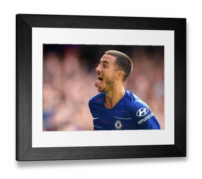 Framed Print : Eden Hazard Scores His Second: Chelsea's Triumph Over Cardiff in Premier League Framed Print : Eden Hazard Scores His Second: Chelsea's Triumph Over Cardiff in Premier League