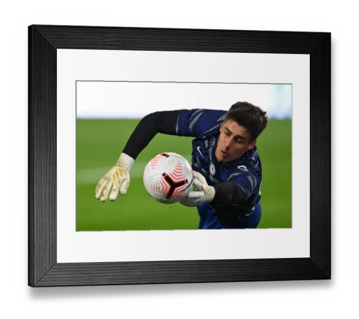 Framed Print : Kepa Arrizabalaga Gears Up: Chelsea's Goalkeeper Prepares for Premier League Battle against Brighton & Hove Albion Framed Print : Kepa Arrizabalaga Gears Up: Chelsea's Goalkeeper Prepares for Premier League Battle against Brighton & Hove Albion