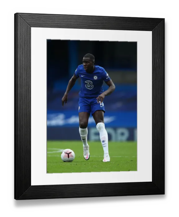Framed Print : Chelsea vs Crystal Palace: Kurt Zouma in Action at Empty Stamford Bridge, Premier League, October 2020 Framed Print : Chelsea vs Crystal Palace: Kurt Zouma in Action at Empty Stamford Bridge, Premier League, October 2020