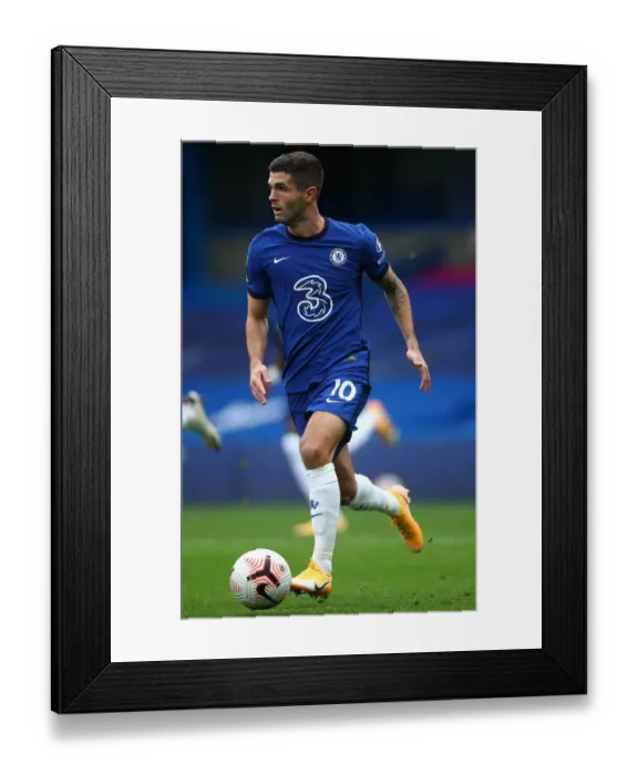 Framed Print : Chelsea's Christian Pulisic in Action against Crystal Palace at Empty Stamford Bridge, Premier League 2020 Framed Print : Chelsea's Christian Pulisic in Action against Crystal Palace at Empty Stamford Bridge, Premier League 2020