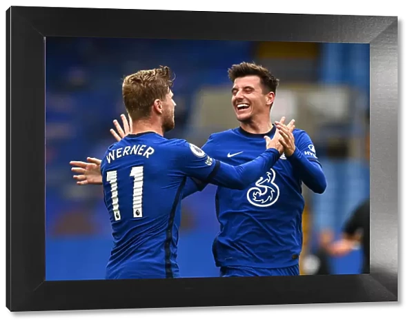 Timo Werner Scores Chelsea's Second Goal in Empty Stamford Bridge Against Southampton