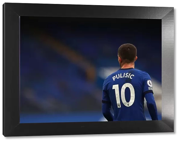 Chelsea's Christian Pulisic in Action against Southampton in Empty Stamford Bridge - Premier League, October 2020