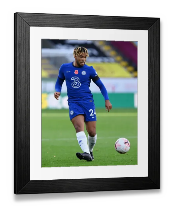 Framed Print : Behind Closed Doors: Reece James in Action for Chelsea against Burnley, Premier League (October 31, 2020) Framed Print : Behind Closed Doors: Reece James in Action for Chelsea against Burnley, Premier League (October 31, 2020)