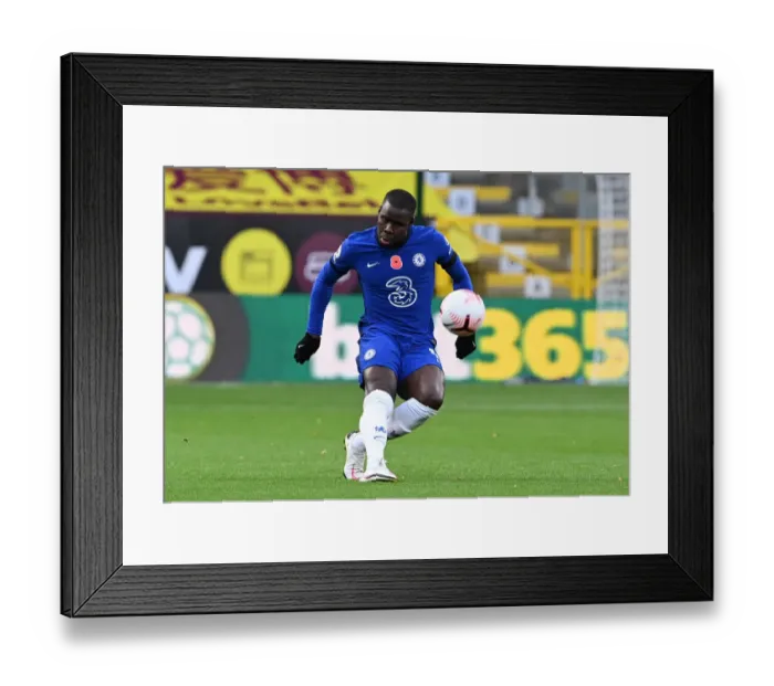 Framed Print : Behind Closed Doors: Kurt Zouma at Burnley's Turf Moor - Chelsea vs. Burnley, Premier League (October 31, 2020) Framed Print : Behind Closed Doors: Kurt Zouma at Burnley's Turf Moor - Chelsea vs. Burnley, Premier League (October 31, 2020)