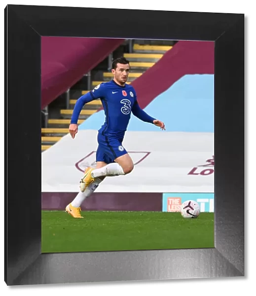 Behind Closed Doors: Ben Chilwell of Chelsea in Action against Burnley, Premier League 2020