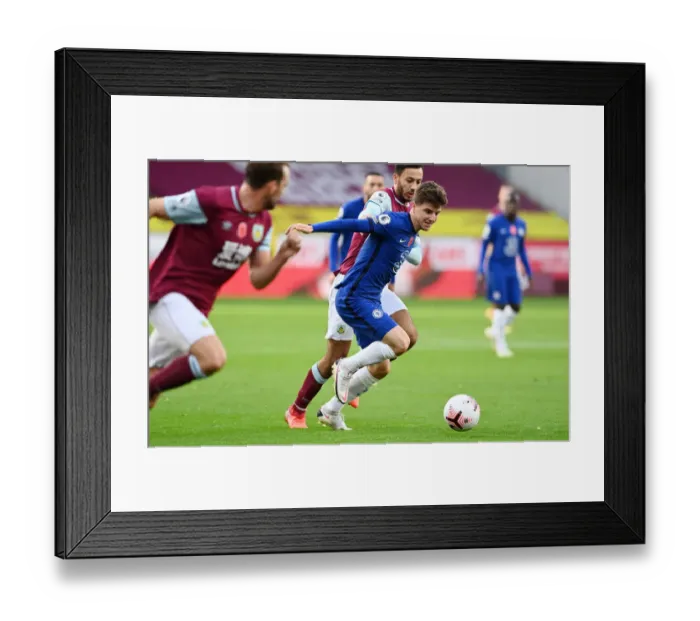 Framed Print : Behind Closed Doors: Mason Mount at Turf Moor - Chelsea vs Burnley, Premier League (October 31, 2020) Framed Print : Behind Closed Doors: Mason Mount at Turf Moor - Chelsea vs Burnley, Premier League (October 31, 2020)