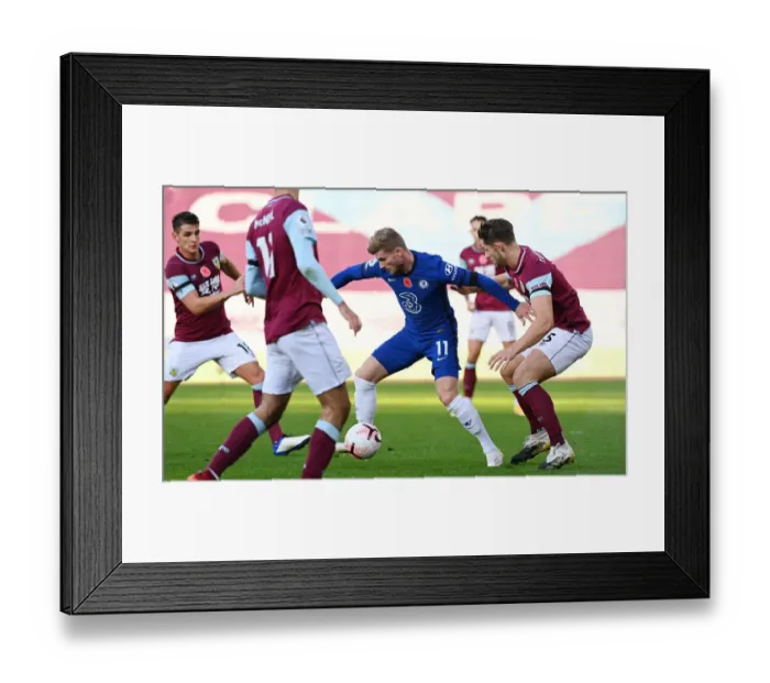 Framed Print : Behind Closed Doors: Timo Werner Leads Chelsea Past Burnley in Empty Turf Moor Framed Print : Behind Closed Doors: Timo Werner Leads Chelsea Past Burnley in Empty Turf Moor