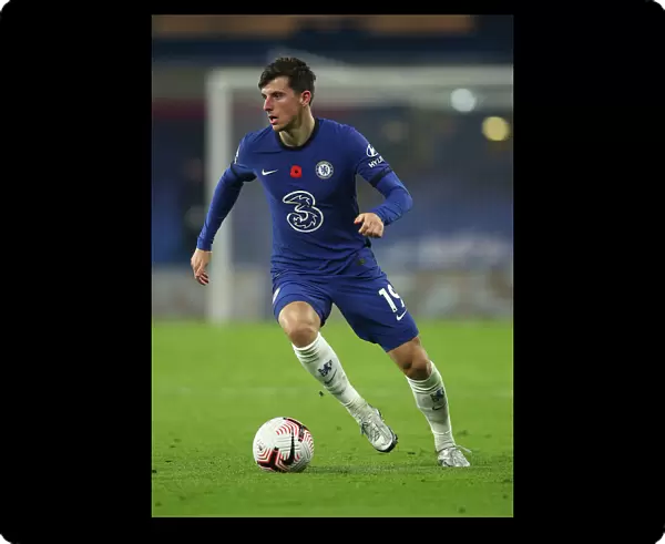 Chelsea's Mason Mount in Action against Sheffield United at Empty Stamford Bridge, Premier League 2020