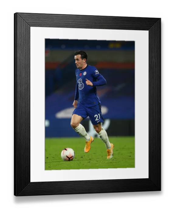Framed Print : Ben Chilwell Plays at Empty Stamford Bridge: Chelsea vs Sheffield United (November 2020, Premier League) Framed Print : Ben Chilwell Plays at Empty Stamford Bridge: Chelsea vs Sheffield United (November 2020, Premier League)