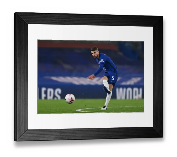 Framed Print : Jorginho in Action: Chelsea vs Sheffield United, Premier League (Behind Closed Doors), November 2020 Framed Print : Jorginho in Action: Chelsea vs Sheffield United, Premier League (Behind Closed Doors), November 2020