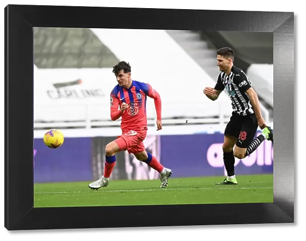 Mason Mount in Action: Chelsea vs. Newcastle United, Premier League (Behind Closed Doors)