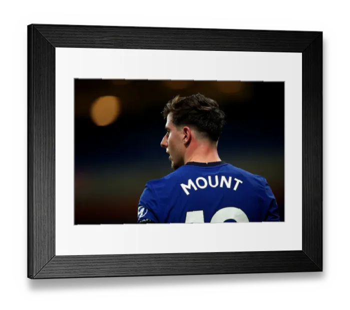 Framed Print : Mason Mount in Action: Chelsea vs. Tottenham, Premier League (London, November 2020)