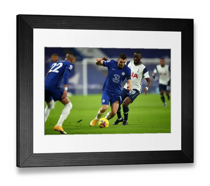 Framed Print : Chelsea vs. Tottenham: Kovacic in Action at Empty Stamford Bridge - Premier League Clash, London, 2020 Framed Print : Chelsea vs. Tottenham: Kovacic in Action at Empty Stamford Bridge - Premier League Clash, London, 2020