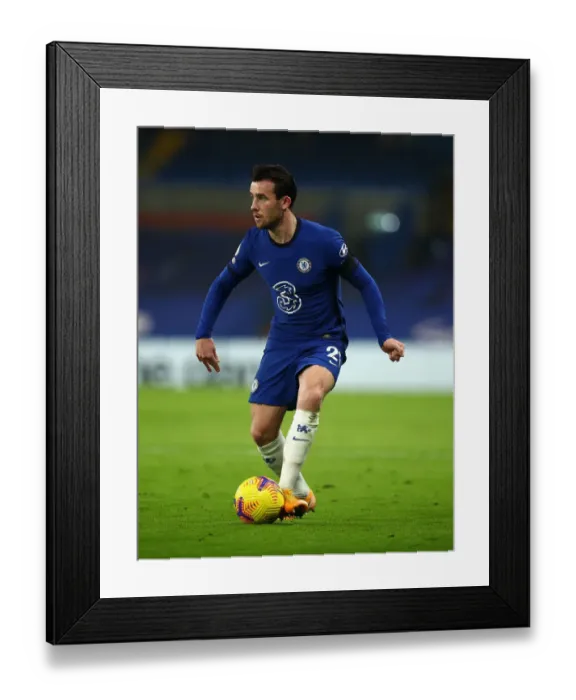 Framed Print : Chilwell's Premier League Showdown at Empty Stamford Bridge: Chelsea vs. Tottenham, November 2020 Framed Print : Chilwell's Premier League Showdown at Empty Stamford Bridge: Chelsea vs. Tottenham, November 2020