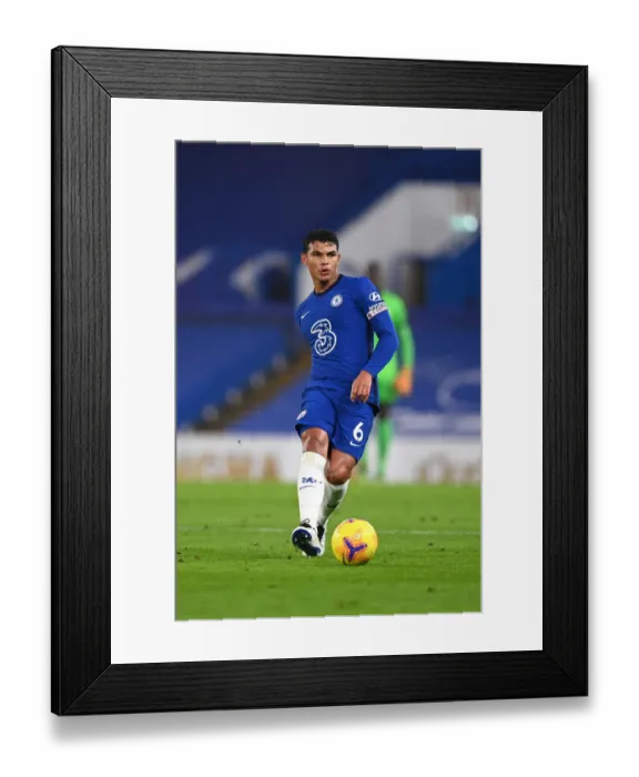 Framed Print : Thiago Silva in Action: Premier League Showdown at Empty Stamford Bridge - Chelsea vs. Tottenham (Nov. 29, 2020) Framed Print : Thiago Silva in Action: Premier League Showdown at Empty Stamford Bridge - Chelsea vs. Tottenham (Nov. 29, 2020)