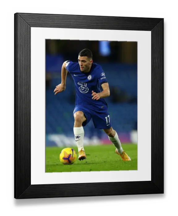 Framed Print : Chelsea vs Leeds United: Mateo Kovacic in Action at Stamford Bridge Amidst Limited Fan Attendance - Premier League, December 2020 Framed Print : Chelsea vs Leeds United: Mateo Kovacic in Action at Stamford Bridge Amidst Limited Fan Attendance - Premier League, December 2020