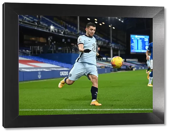 Mateo Kovacic of Chelsea in Action at Everton vs Chelsea, Premier League 2020
