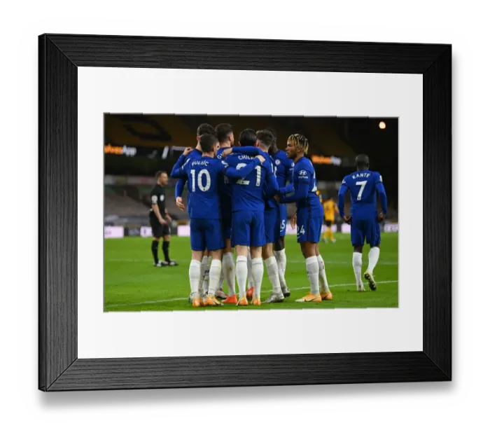 Framed Print : Chelsea's Olivier Giroud Scores First Goal: Wolverhampton Wanderers vs Chelsea, Premier League (15.12.20) Framed Print : Chelsea's Olivier Giroud Scores First Goal: Wolverhampton Wanderers vs Chelsea, Premier League (15.12.20)