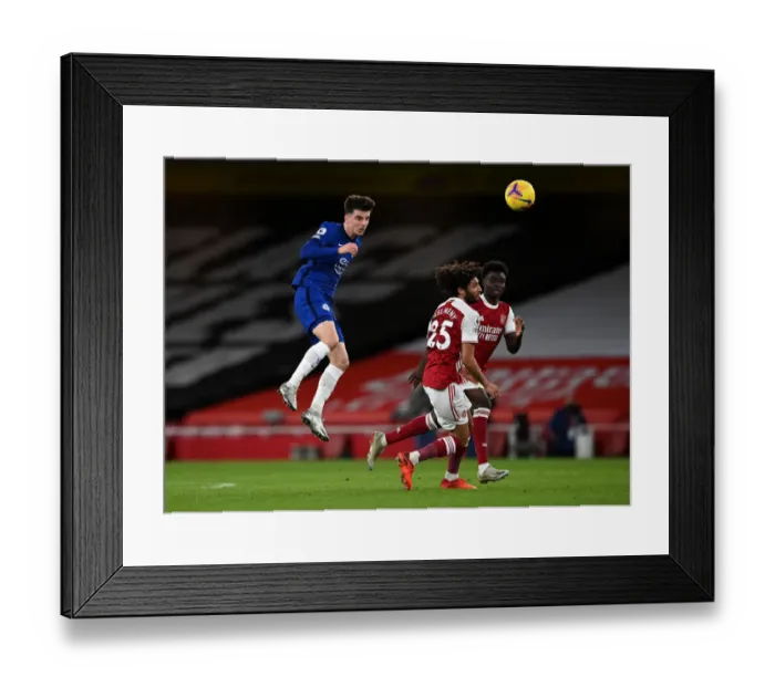 Framed Print : Mount's Performance: Arsenal vs. Chelsea - Premier League Clash in London (Dec 26, 2020) Framed Print : Mount's Performance: Arsenal vs. Chelsea - Premier League Clash in London (Dec 26, 2020)