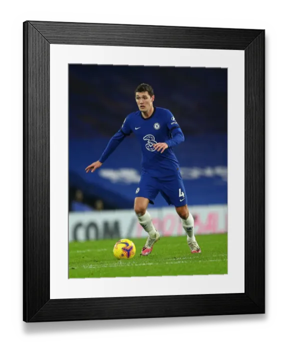 Framed Print : Chelsea vs Aston Villa: Andreas Christensen in Action at Empty Stamford Bridge, Premier League, December 2020 Framed Print : Chelsea vs Aston Villa: Andreas Christensen in Action at Empty Stamford Bridge, Premier League, December 2020