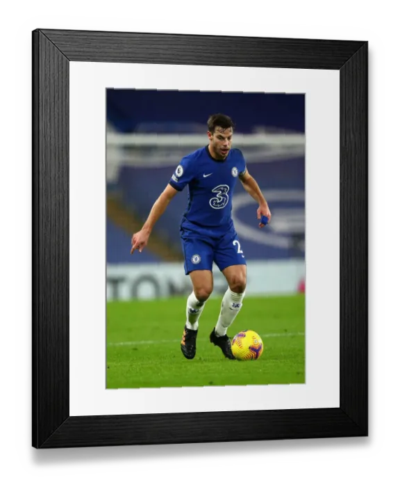Framed Print : Cesar Azpilicueta in Action: Chelsea vs. Aston Villa, Premier League, Stamford Bridge, London (December 2020) Framed Print : Cesar Azpilicueta in Action: Chelsea vs. Aston Villa, Premier League, Stamford Bridge, London (December 2020)